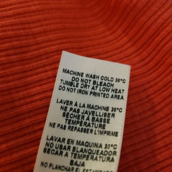 Sundry Ribbed Spaghetti Strap Tank Sz 1 - Picture 7 of 8